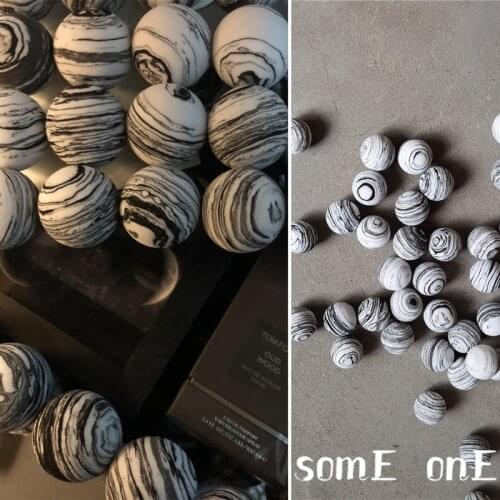 Solid Sponge Balls Miyakes Style Black Halo DIY Dolls Decor Painting Photo Party Decor Props Handicrafts Designer Material