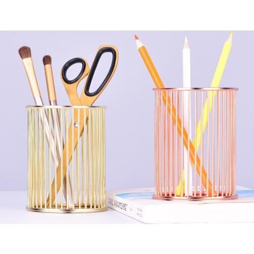 Gold Multifunctional Makeup Organizer Box Makeup Brush Home Storage Makeup Stand Organizer Display Box Organizer Accessories