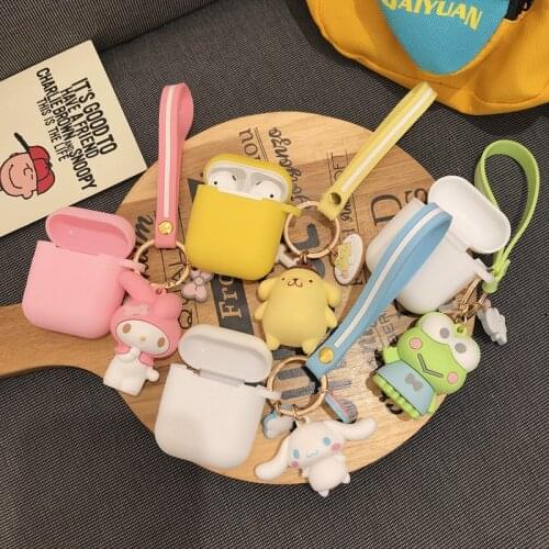 3D Cartoon Case For Airpods Case Silicon Wireless Bluetooth Headphone Funda i12 i9s i10 i11 i13 TWS Earphone Protective Covers