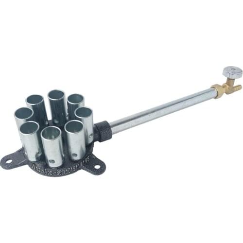 8 burner gas stove burner,desktop outdoor gas stove,portable knob burner,high pressure stove,flatbottom stove,barbecue gas stove