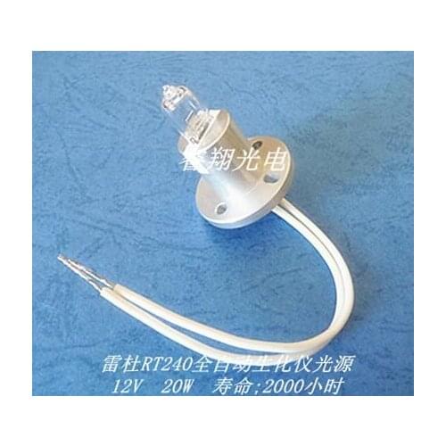 DHL free shipping 12v20w rt240 fully-automatic biochemical analyzer light bulb 2000