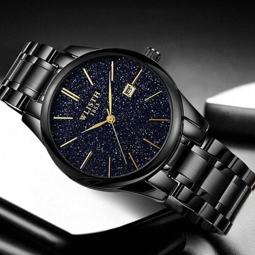 Mens Watch Luxury Full Steel Watches Fashion Gypsophila Dial Quartz Waterproof Date Clock Relogio Masculino Relojes Para Hombre