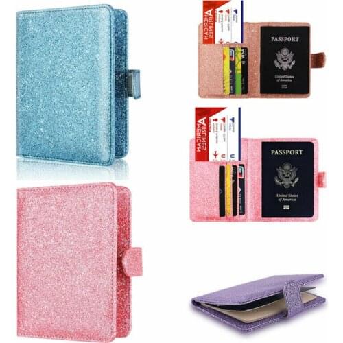 Newest Arrival Travel Passport Holder Family Document Organizer Bag Capacious RFID Block Wallet