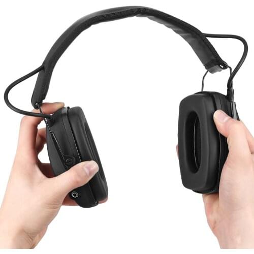 Electronic Shooting Earmuff Ear Protection Sound Amplification Noise Reduction Professional Hunting Ear Protection