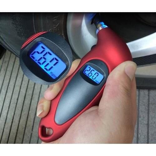 Tire pressure gauge 0-150 PSI Backlight High-precision Digital Tire Pressure Monitoring Car/Motorcycle/Truck Tire Pressure Gauge