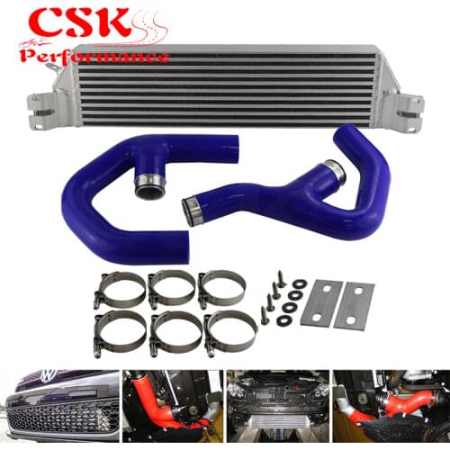 FMIC Turbo Intercooler Kit Fits For Audi A3 VW Golf MK5 MK6 GTI FSI Jetta 2.0T 06-10 Blue / Black/ Red