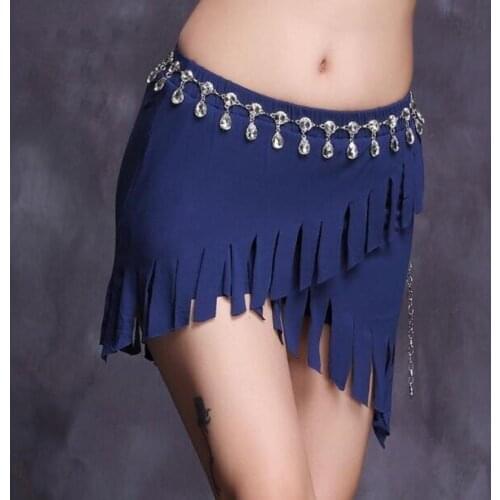 2018 new fashion lady girl belly dance training costume summer sexy modal tassel Oriental Dance skirt 3042
