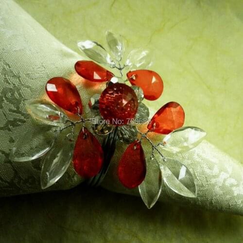 Bulk acrylic napkin ring, wholesale napkin holder