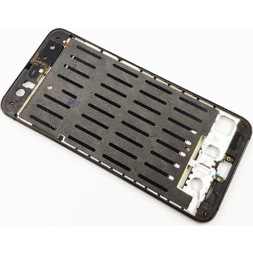 Original Stainless Steel Frame For Xiaomi Mi 6 Housing LCD Display Middle Frame Bezel Chassis Plate Assembly +Side Key
