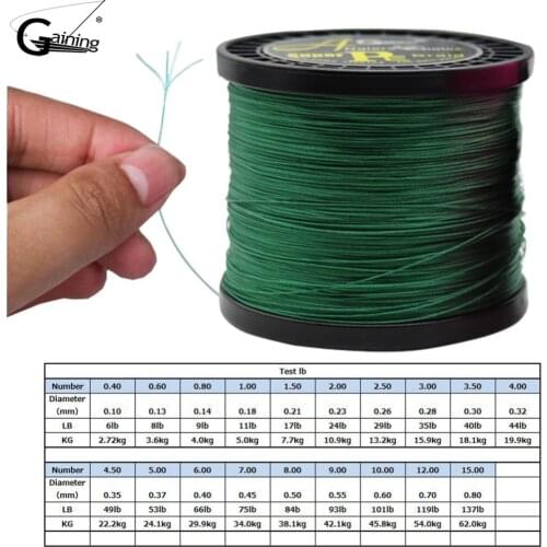 4 Strands Braided Fishing Line 1000m Multi Color Super Strong Japan Multifilament PE Braid Line 11 28 35 48 66 83 101 120 136LB