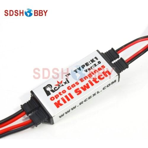 Rcexl Opto Gas Engine Kill Switch for RC Model Gasoline Airplane