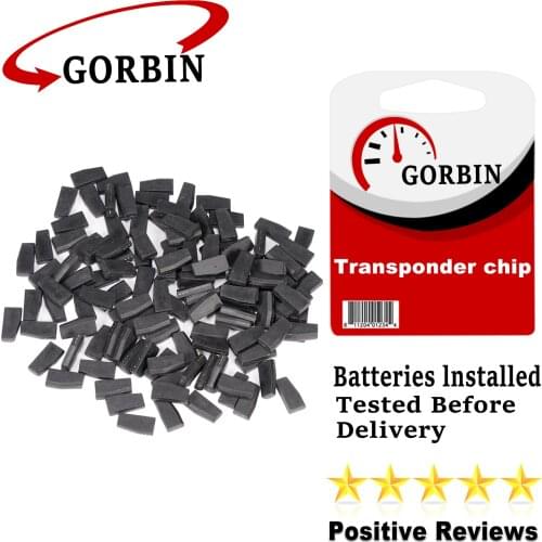 GORBIN Transponder 4D63 ID63 Chip 80Bit for Ford Mazda Transponder 4D83 ID83 Chip 80Bit Carbon Blank New Not Coded