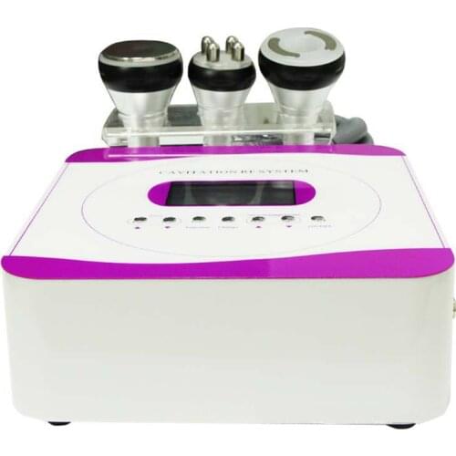 3 in 1 Ultrasonic Slimming Apparatus 40K Negative Pressure Radio Frequency Importing Apparatus RF Electric Beauty Device