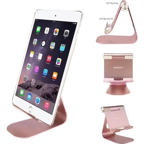 Universal Tablet Desktop Stand Aluminum Anti-Slip Portable Foldable Mobile Phone Support Holder For iPad Smartphone