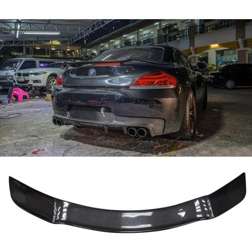 Z4 Carbon Fiber Auto Car Rear Trunk Spoiler Wing Boot for BMW Z4 E89 2009-2013