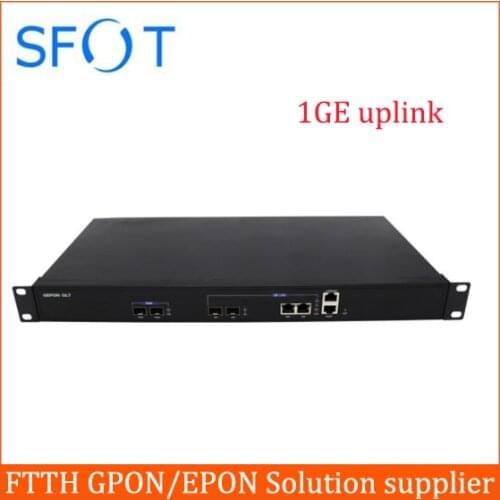 EPON GEPON OLT 2 PORTS suit for HUAWEI, ZTE, FiberHome ONU ONT free NMS software