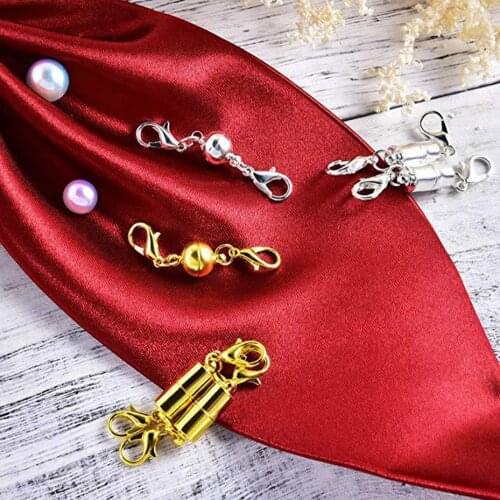 6x Copper Clasp Bracelet Necklace Gold Silver Lobster Clasps Joiner