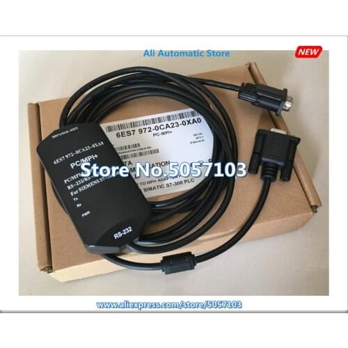 6ES7972-0CA23-0XA0 S7300 400 RS232 Port Programming Cable PC-MPI