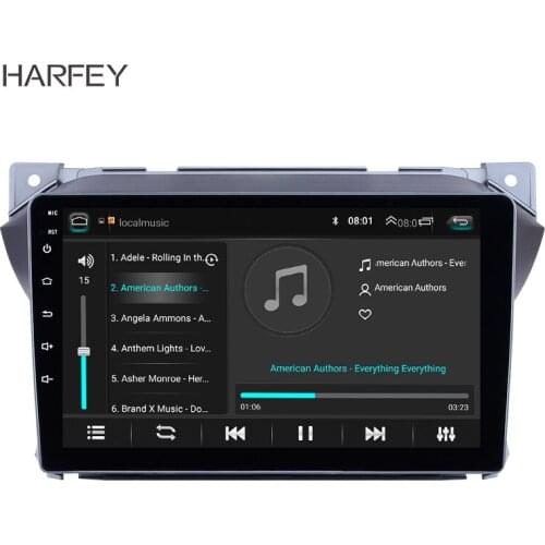 Harfey Android 9.1 9 inch Car Multimedia player for Suzuki alto 2009-2016 GPS Radio USB Bluetooth SWC 3G WIFI TPMS DAB+ OBD2
