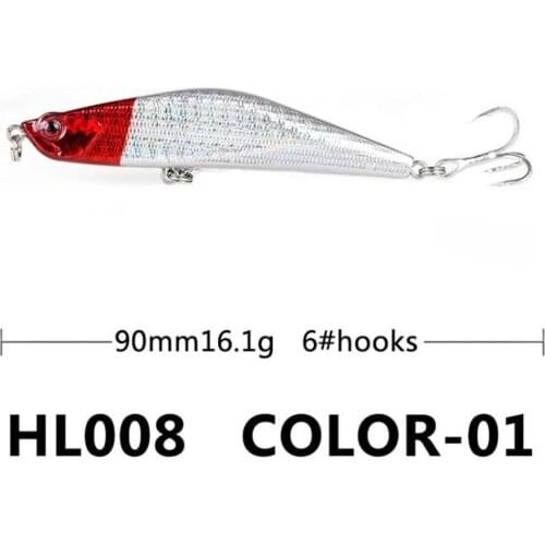 9cm/16g Long Cast Lure Simulated Fishing Bait Sound Fake Bait