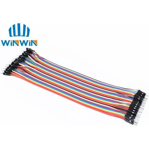 Free Shipping 800pcs dupont cable jumper wire dupont line male to male dupont line 20cm 1P diameter:2.54mm IN STOCK