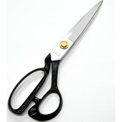 Free shipping 12" high carbon steel profession tailor scissors traditional 300mm fabric dressmakers shears Factory OEM