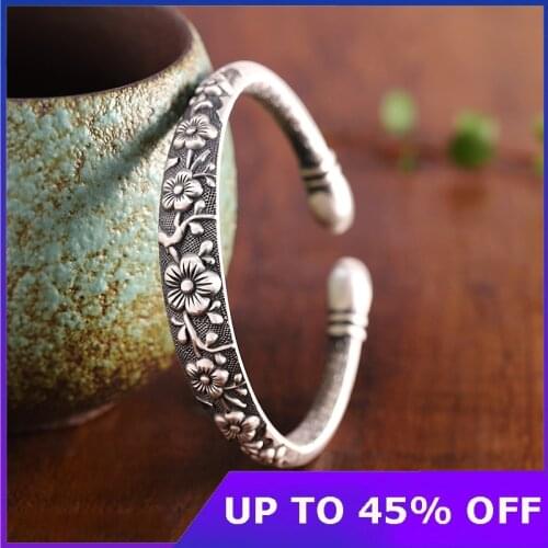 100% 999 Silver Pixiu Bracelet Fengshui Piyao Bangle Pure Silver Lucky Animal Bracelet Good for Wealth Jewelry Free Shipping
