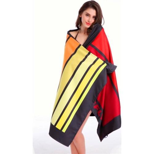 Microfiber Quick Towel Large Size Beach Towel Gym Sports Hiking Camping Yoga Mat Swimming Bath Shower High Quality Gifts Swiming