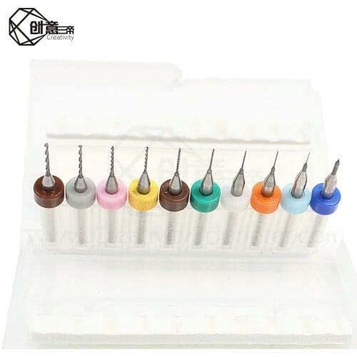 1set 3D Printer Parts Cleaning Nozzle Drill 0.1/0.2/0.3/0.4/0.5/0.6/0.7/0.8/0.9/1.0mm Part For V5 V6 MK7 MK8 nozzle