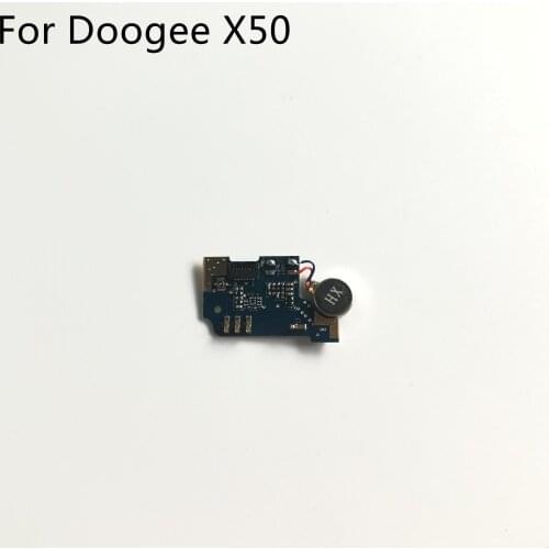DOOGEE X50 Used USB Plug Charge Board + Vibration Motor For DOOGEE X50 MTK6580M Quad-Core 5.0inch 480*960 Smartphone