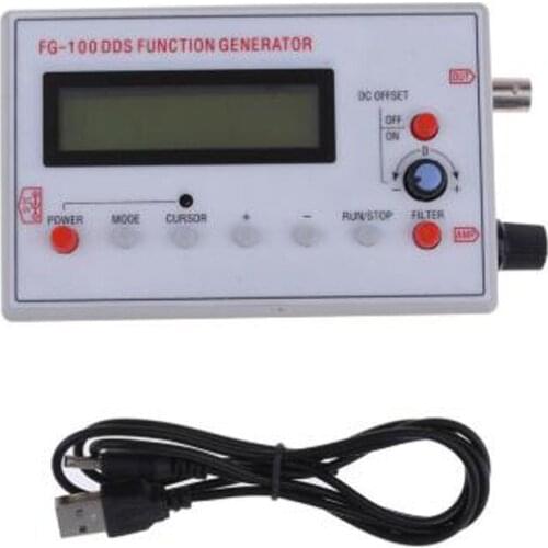 FG-100 DDS Function Signal Generator Frequency Counter 1Hz - 500KHz