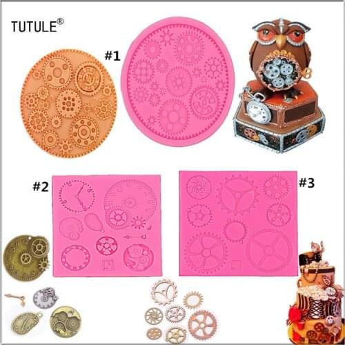 Gadgets - Steam punk gear mold offer an assortment of gears in different styles and sizes to Silicone Have Detailed Gear Molds