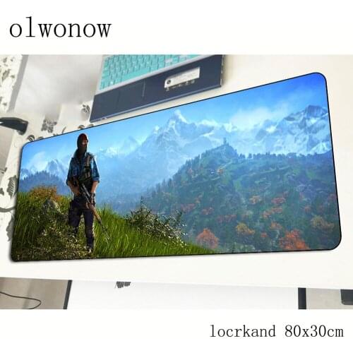 Far cry mousepad 80x30cm Birthday gaming mouse pad big gamer mat present game computer desk padmouse keyboard large play mats