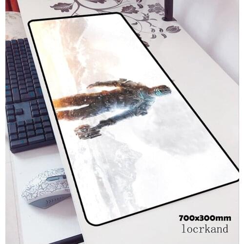Dead space mousepad 700x300x3mm Cartoon Computer mouse mat gamer gamepad Aestheticism gaming mousemat desk pad office padmouse