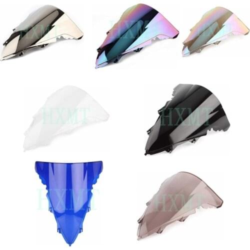 For Yamaha YZF 1000 R1 2009 2010 2011 2012 2013 2014 black Windshield WindScreen Double Bubble yzf r1 09 10 11 12 13 14 CC