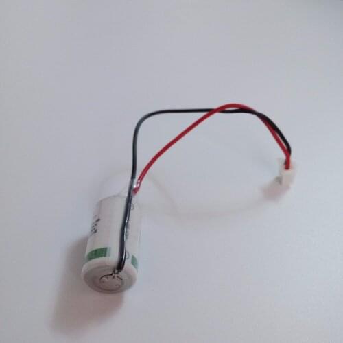 10pcs New original LS14250 LS 14250 1/2AA 3.6V PLC industrial automation equipment lithium battery with plug Free shipping