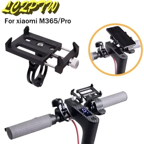 For Xiaomi M365 Pro Adjustable Anti-Slip Mobile Phone Stand Holder Electric Scooter Fix the phone holder Bracket