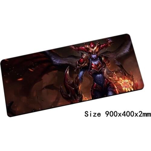 Cheapest Shyvana mouse pad 900x400mm pad mouse lol notbook computer mousepad Half-Dragon gaming padmouse gamer laptop mouse mats