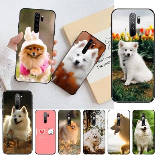 Japanese Spitz Dog Phone Case For Redmi 9A 8A 7 6 6A Note 9 8 8T Pro Max Redmi 9 K20 K30 Pro