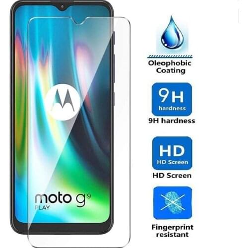 For Motorola Moto G9 6.5" Glass Screen Protective Tempered Glass FOR Motorola Moto G9 Play Protector Cover Film