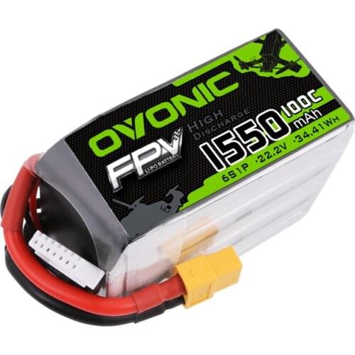 Ovonic Battery 850 1050 1300 1550 2200MAh High Rate Lithium Battery O Brand High-rate lithium battery