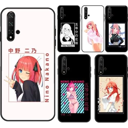 Nakano Nino Gotoubun no Hanayome For Huawei Nova 2 3 i 2Z 5T Y7A Y6P Y5P 2020 Y3 II Y5 2017 Y9 Y7 2019 Y6 Prime 2018 Case