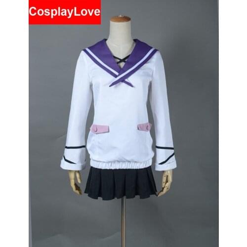 Black Bullet Burakku Buretto Midori Fuse Dress Cosplay Costume Custom-made For Christmas Halloween