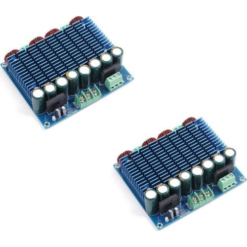 XH-M252 TDA8954TH Amplifier Board Dual-Channel AC 24V 2X420W Stereo HIFI Class D Digital Audio Sound Board Module 2 Pack