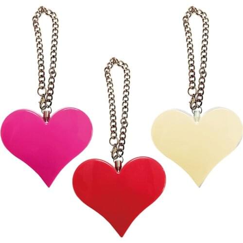 130DB Personal Alarm Attack Alarm Heart Shape Personal Security Alarm Keychain Emergency Self D efense Siren