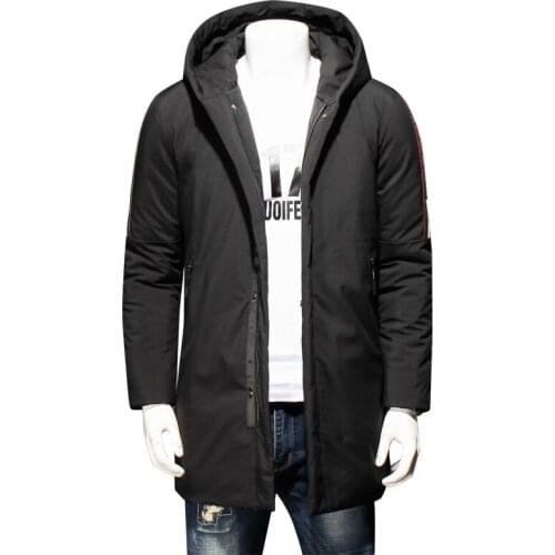 NEW large mens coat in autumn winter cotton-padded jacket 8XL 7XL new warm casual black Army green cotton-padded jacket
