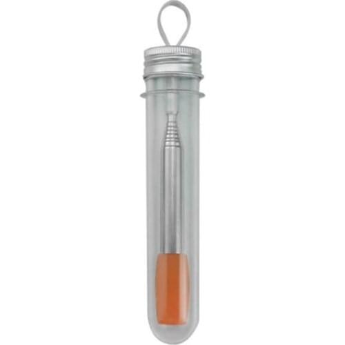 Outdoor Cooking Survival Blow Fire Tube Portable Adventure Fire Starter Tube Retractable Stainless Steel Camping Blow Fire Tube