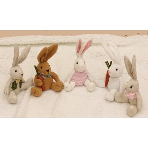 Easter 25cm rabbit plush toy sleeping companion baby gift Easter decoration Easter bunny doll baby boy and girl baby toys