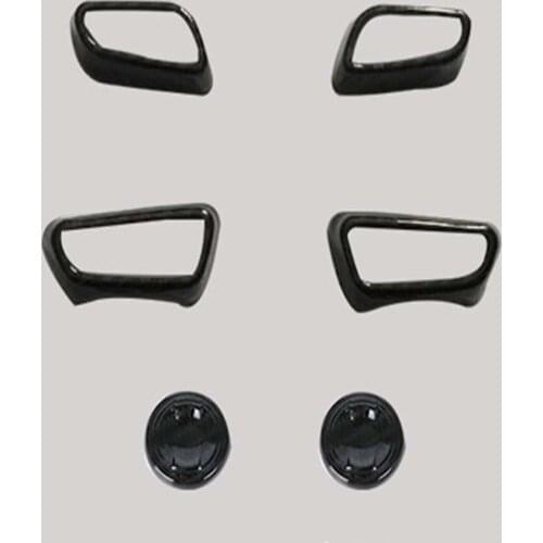 Car Seat Adjustment Switch Decoration Interior Trim Frame Button Cover for Toyota 19RAV4 Car Accessories