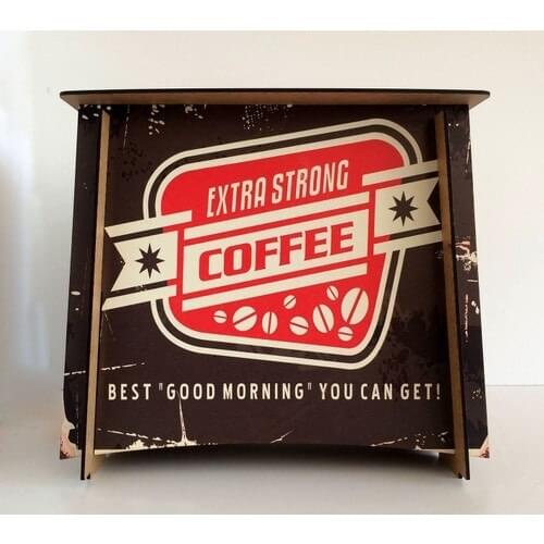 Practical Decor Dark Coffee Coffee Table